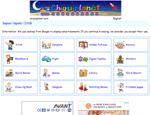 Tablet Screenshot of chiquiplanet.com